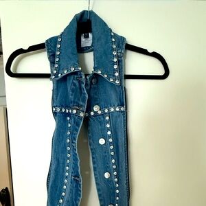 Veronica Beard denim Dickey, one size, like new
